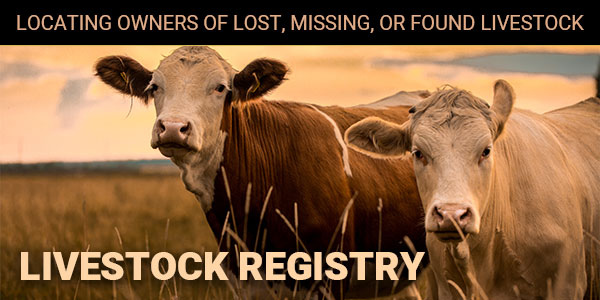 livestock registry in delaware county